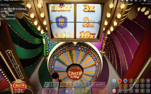 Crazy Time ライブ カジノ ゲームのプレイ方法 3